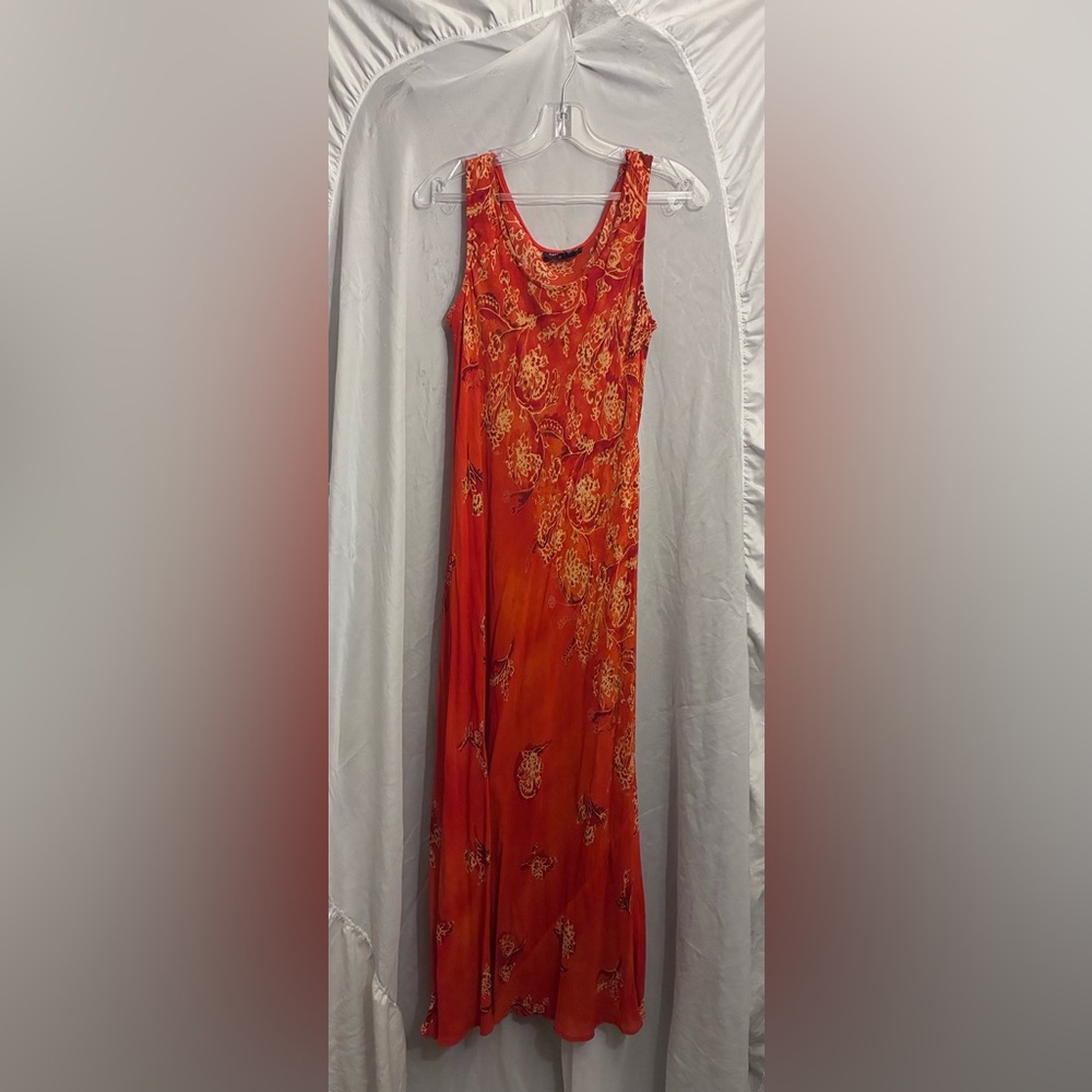 Designer Carole Little’s Vintage Saint Tropez West Dresses Floral Maxi Dress